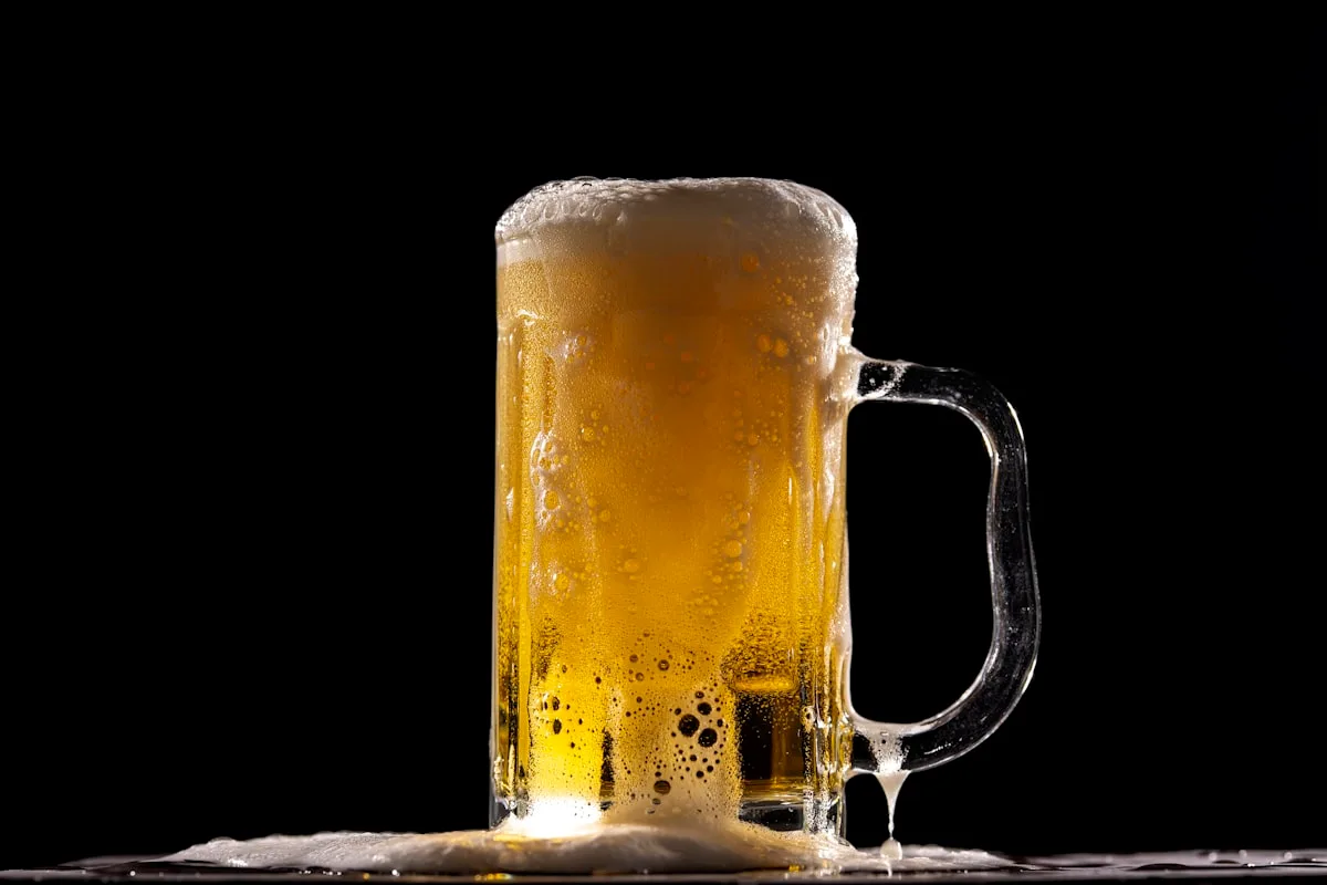 Boccale di birra alla spina